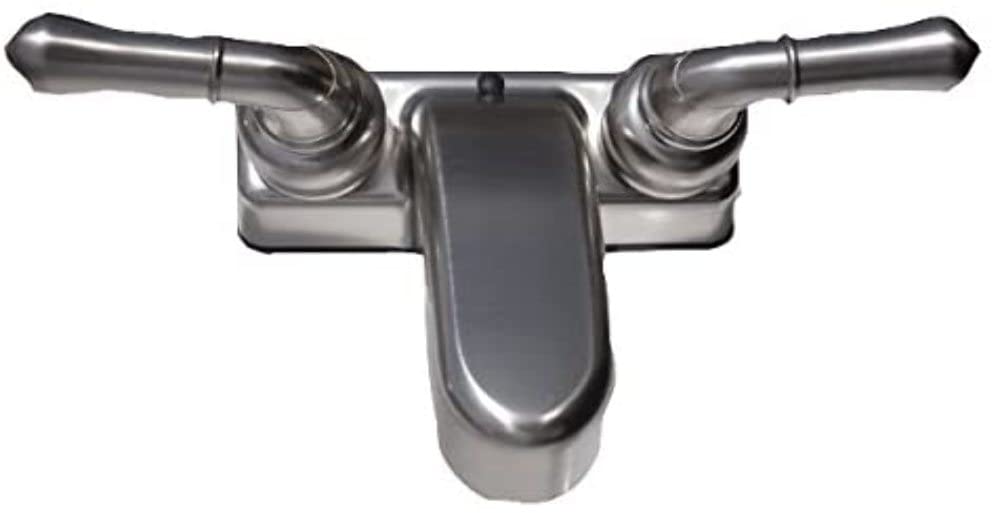 Bristol Products 20377R300NABX Utopia Lavatory 4" Faucet, Nickel w/Tea Pot Handles