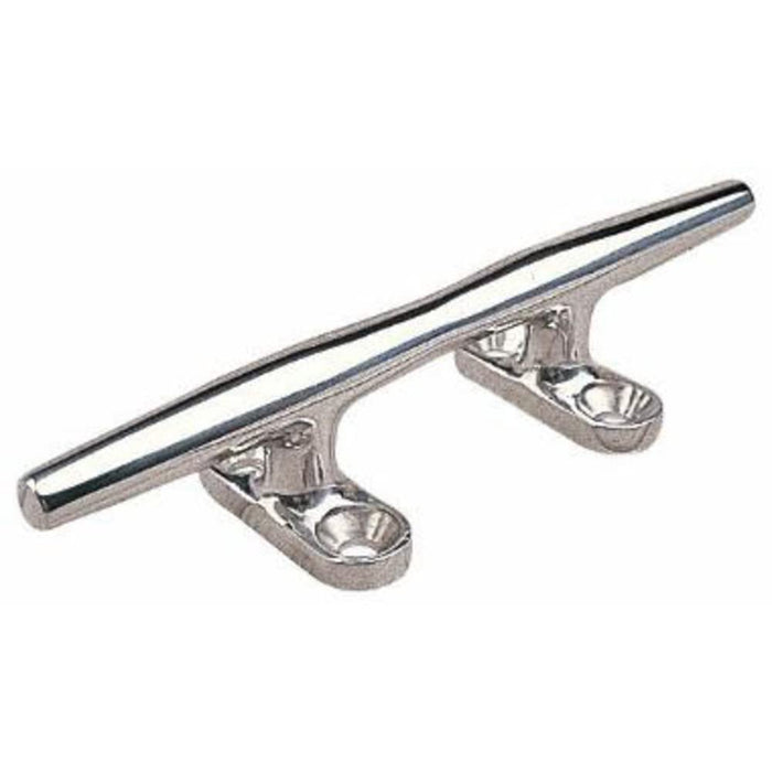 Sea Dog 41608 Sea-Dog Cleat, Stainless Open Base, A:8", B:1-1/2", C:2-13/16", D:1-3/8", 1/4" FH