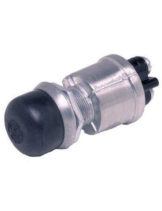 Cole Hersee 90030-BP Heavy Duty Push Button Switch w/Plated Steel Housing