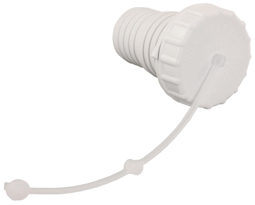 B&B Molders 94245 Gravity Water Fill Cap/Strap/Spout, Polar White