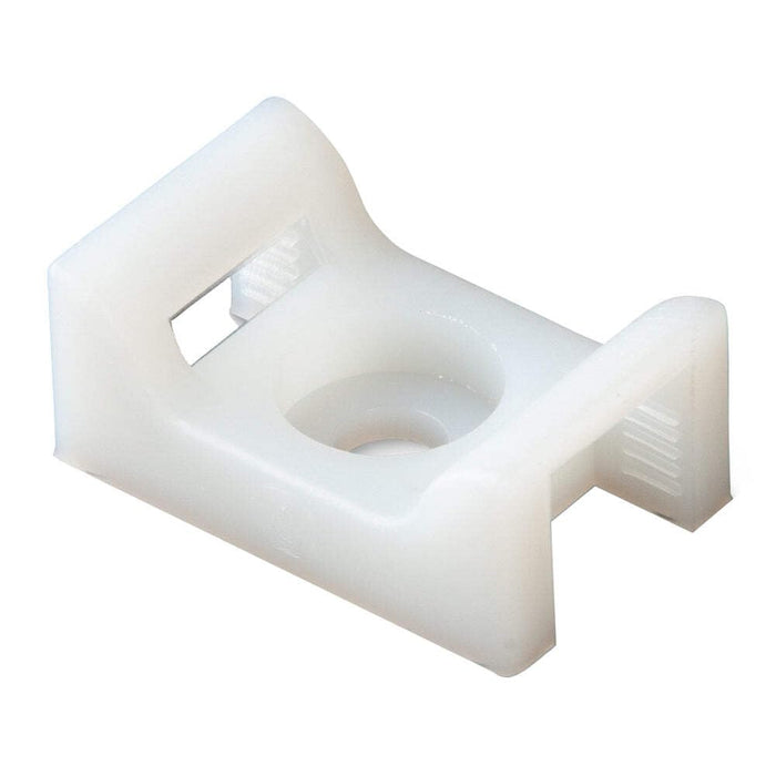 Ancor 199262 Cable Tie Screw Mounts, Natural, 25/pk
