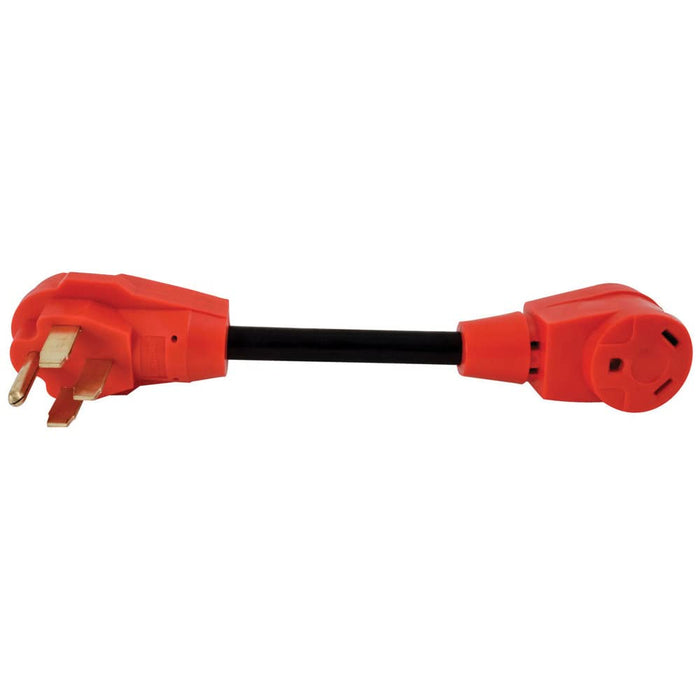 Valterra A10-5030F 50AM-30AF Adapter Cord with Handle, 12", Bulk