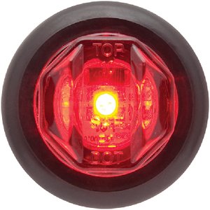 FulTyme RV 590-1164 3/4" Mini Sealed Marker/Clearance Kit Red