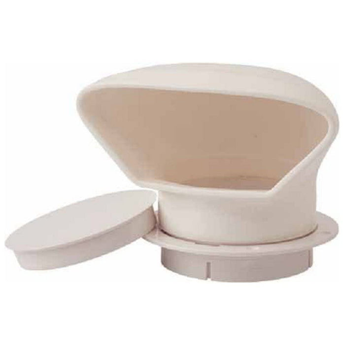 Sea Dog 727132-3 SeaDog PVC Low Profile Cowl Vent & Snap On Deck Plate