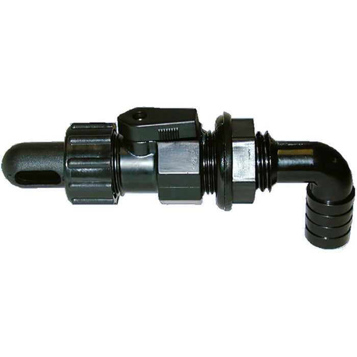 TH Marine AHVWD-90-DP T-H Marine Aerator Spray Head/Wash Down Fitting, Black