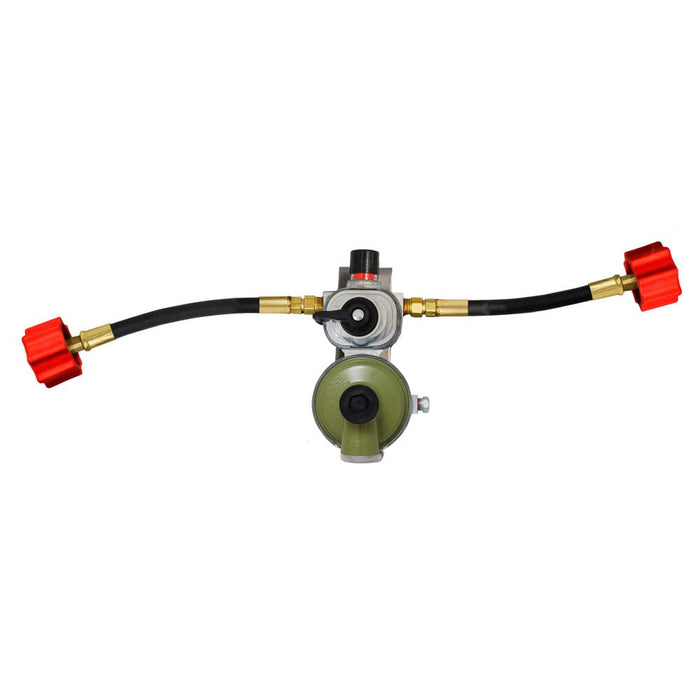 Marshall MEGR-253HP-PT24 Excela-Flo Regulator, High Capacity Automatic Changeover w/24" Hose, Packaged
