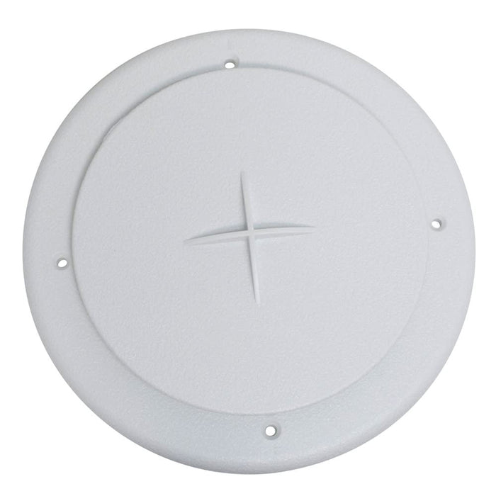 Valterra A10-3354VP 4" Dampered Heating & A/C Register, White