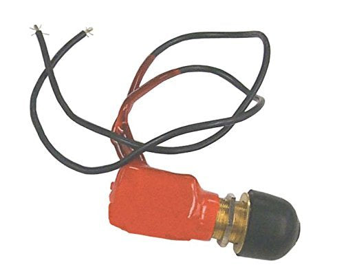 Sierra MP39350 Brass 10 Amp SPST Momentary On/Off Push-Button Switch