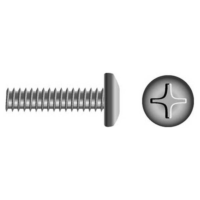 Seachoice MP0793SC Stainless Steel Phillips Machine Screw Pan Head