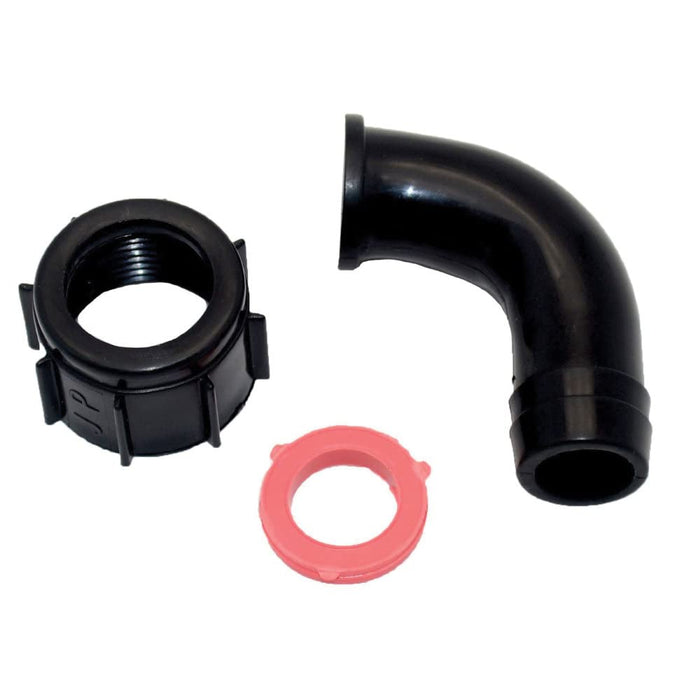 Johnson Pump 92205 DuraPort 90° Connection for 500-1000 GPH Cartridge Bilge, Pumps