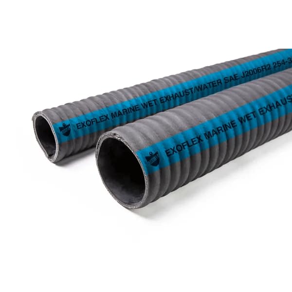 Shield 16-254-1140S Shields Exoflex Water/Exhaust Hose, 1-1/4" x 50'