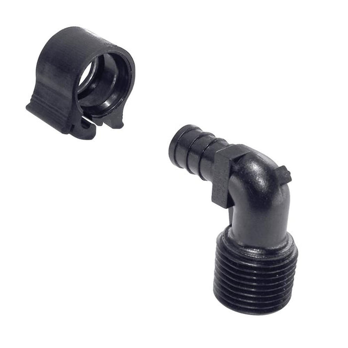 Flair-It 30803 Pexlock Male Elbow, 1/2" X 1/2" MPT