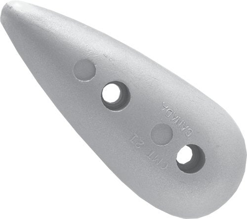 Martyr CMT20M Tear Drop Magnesium Hull Anode 3.4"L x 1.8"W x .6"H