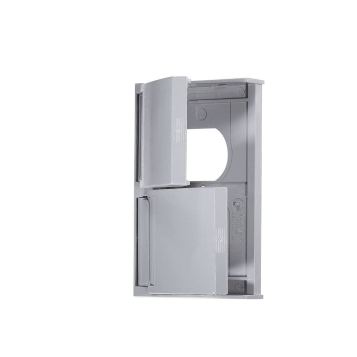 RV Designer S911 Weatherproof Snap Cover Plate, Gray