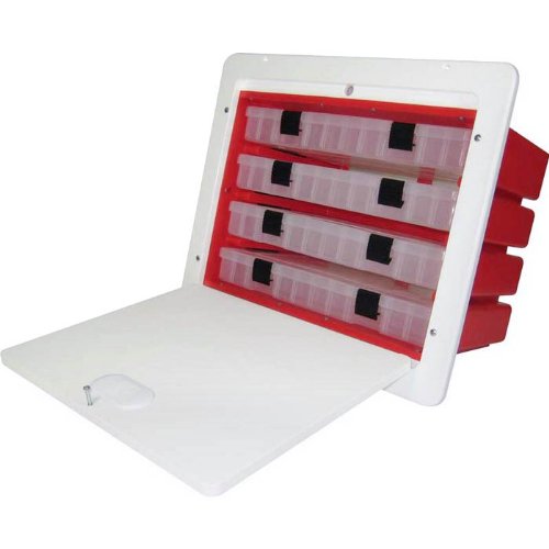 King 25832 Teak Isle Tackle Box