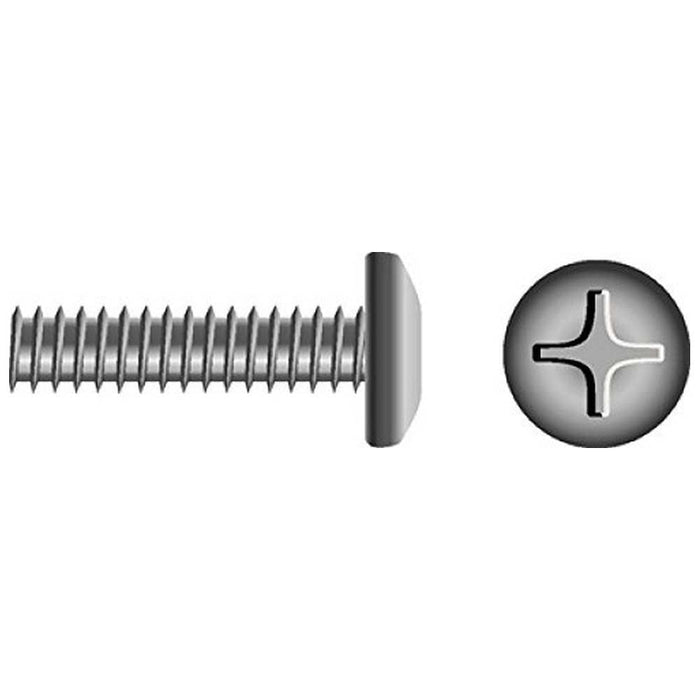 Seachoice SC0827 Phillips Machine Screw Pan Head. 1/4"-20 x 1-1/2"