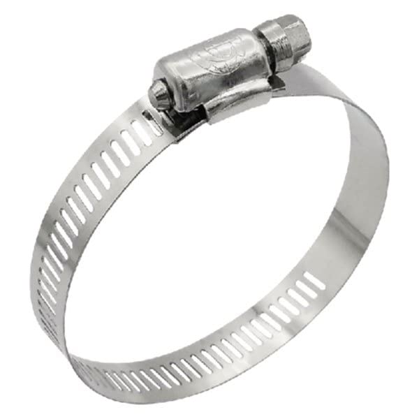 Seachoice 50-23404 Stainless-Steel Marine Hose Clamps, 1/2" Band, Size #72, 10/Bx