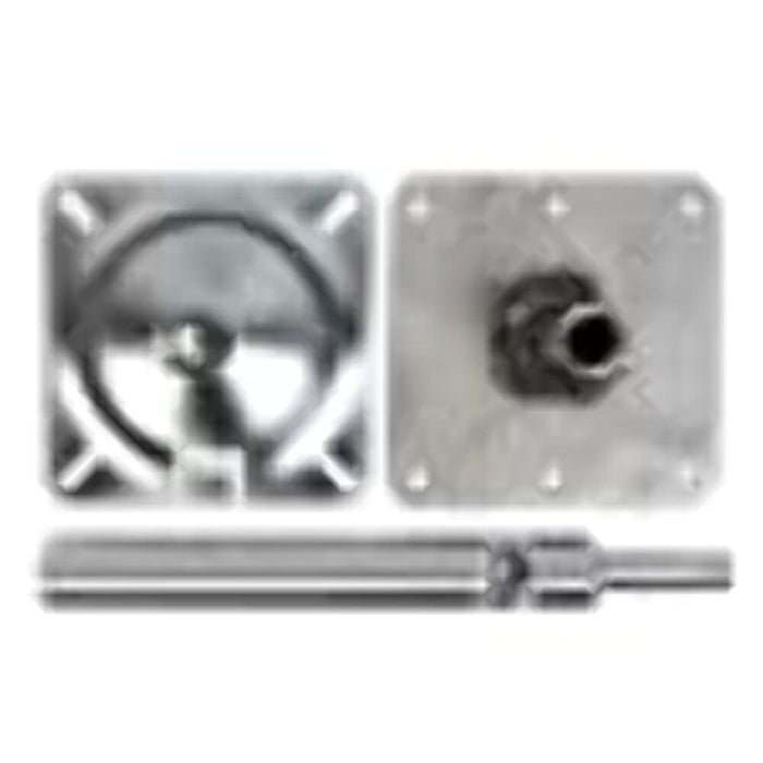 Attwood 97739 3/4" Lock'N-Pin Pedestal Set w/SS Base, 11"