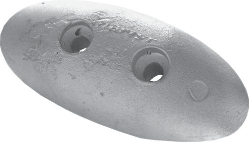 Martyr CMM24A Aluminum Hull Anode, .7" x 1.92" x 4.36"