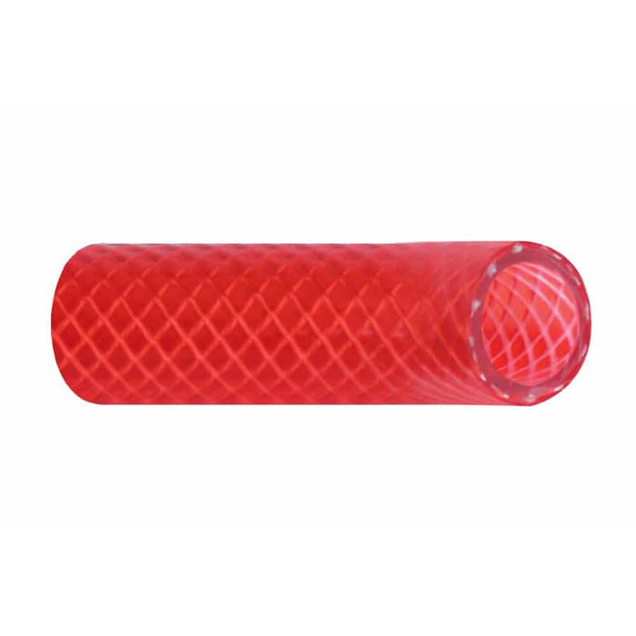 Trident Marine 166-0126 PVC Red Transparent Cover 1/2" x 50'
