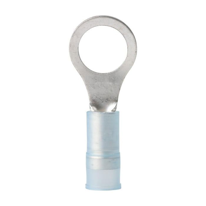 Ancor 220215 Marine Grade Nylon Insulated Ring Terminals, 5/16" Fastener, 16-14 Wire, Blue, 100/Pk
