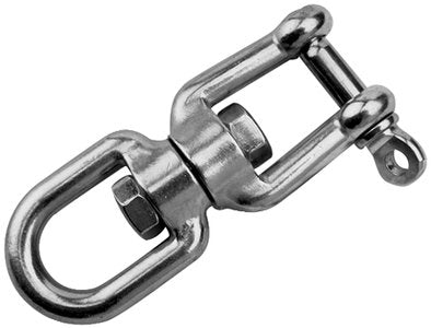 Sea Dog 182210 Sea-Dog Stainless Steel Eye & Jaw Swivel, 3/8"