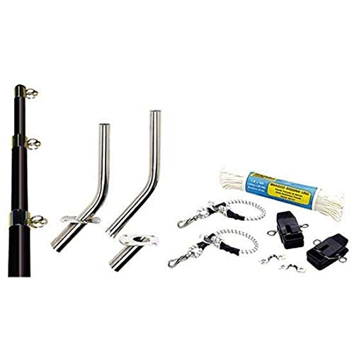 Seachoice 88261 Outrigger Kit-15' Black/Gold-Complete