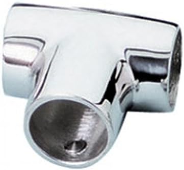 Whitecap 6119 Rail Fitting 1" Stainless Steel 90D Tee-Cable Anchor
