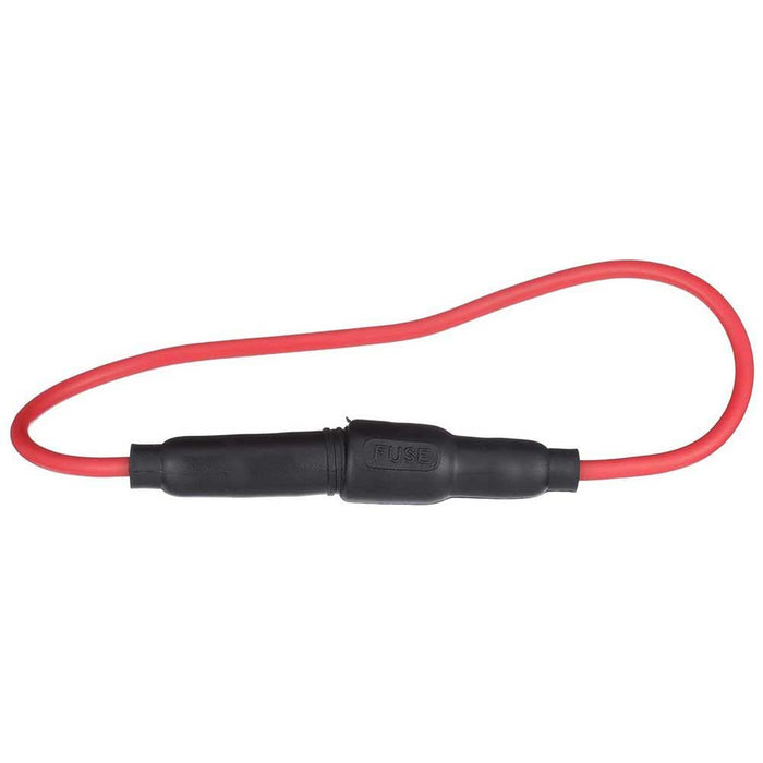 Seachoice 12731 in-Line Fuse Holder with Fuse, Waterproof, 10 Amp Fuse