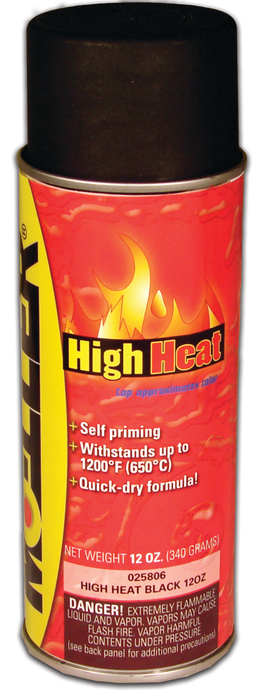 Moeller 25811 Color Vision Engine Paint, High Heat White