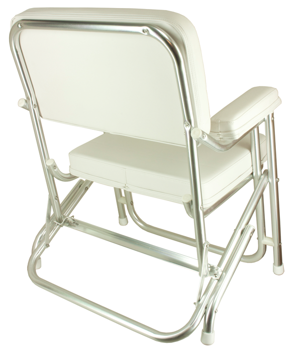 Springfield 1080021 Deck Folding Chair, White