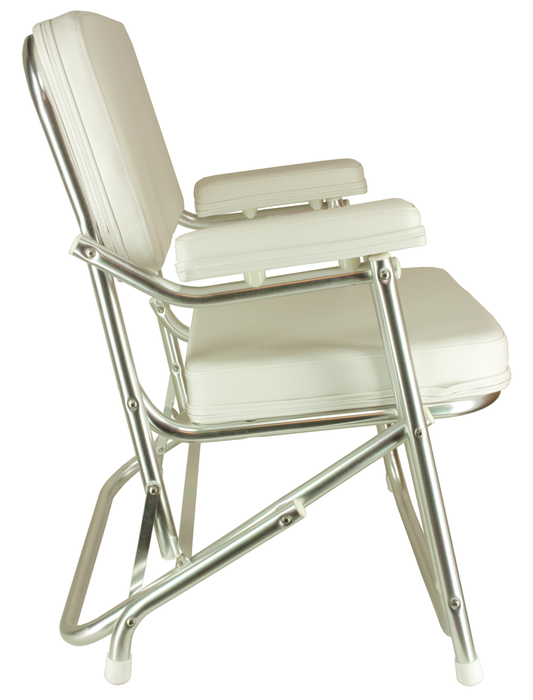 Springfield 1080021 Deck Folding Chair, White
