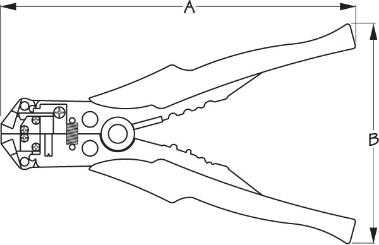 Sea-Dog Wire Stripper/Crimper (429940-1)