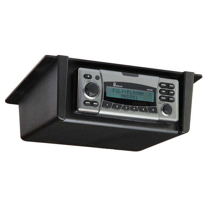Soporte de radio Poly-Planar RM-10 para debajo del tablero y sobre el techo