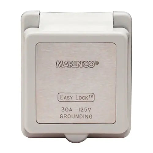 Marinco 301ELCB | Replacement Cap and Bezel Only For 301EL B Power Inlet