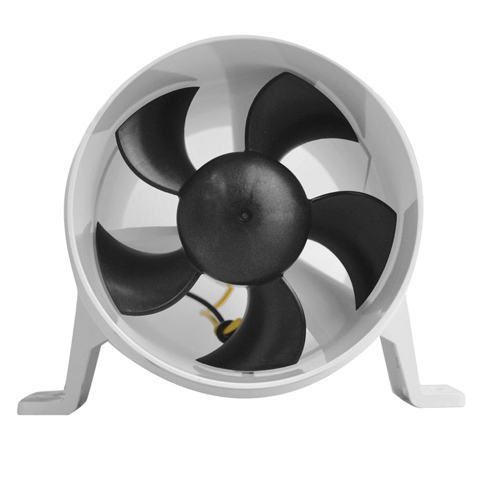 Attwood Turbo 4000 Series Ii Water-Resistant, In-Line Blower - 12V - White