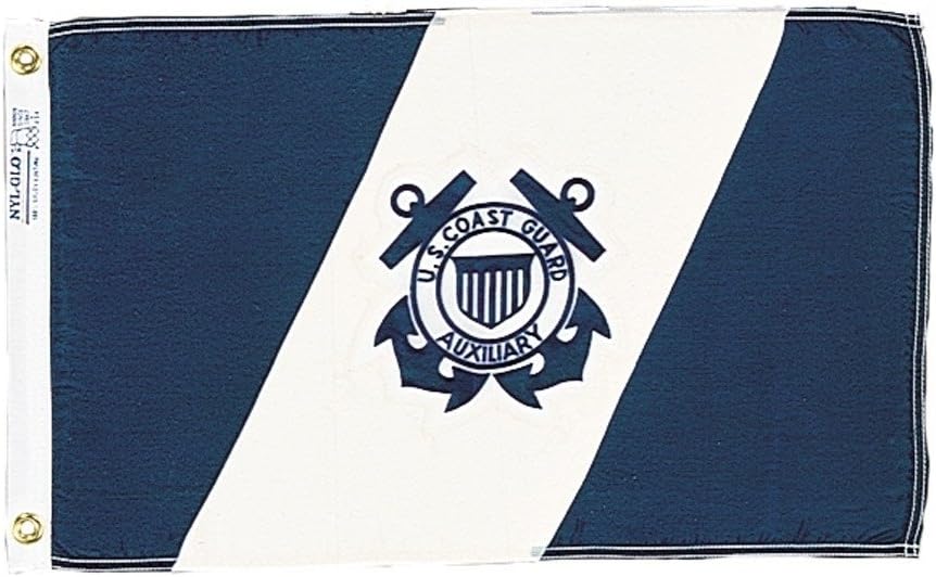 Annin US Coast Guard Auxiliary Ensign Flag
