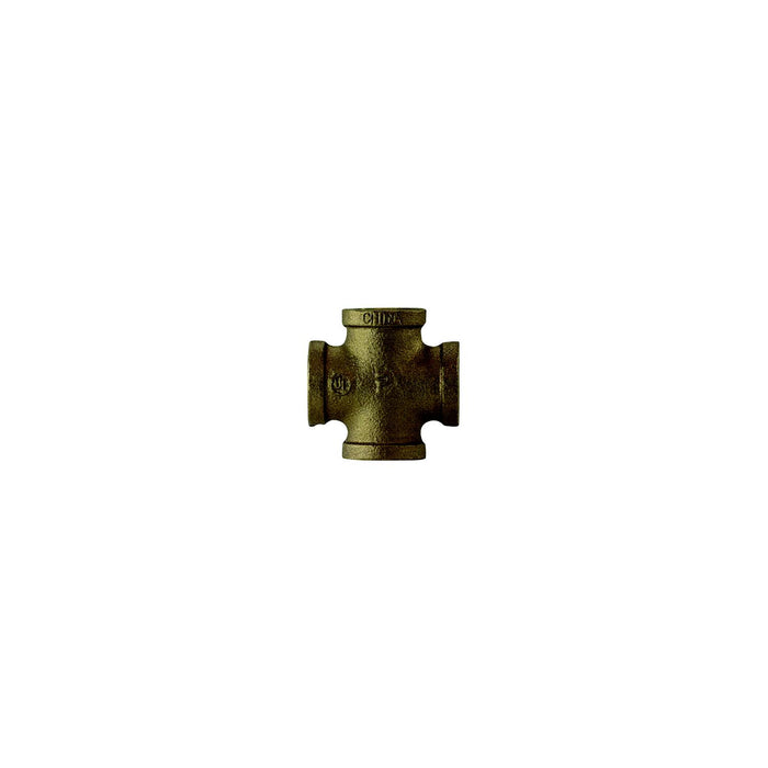 Brass Fittings 44-395 Bronze Cross, 1"