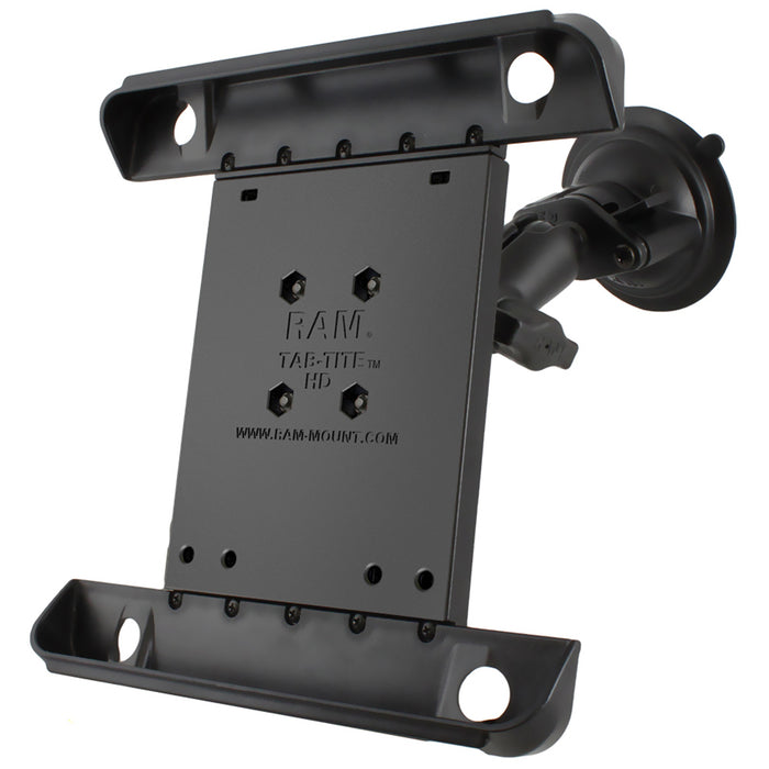 Soporte de ventosa con cierre giratorio para iPad/HP TouchPad Tab-Tite de RAM Mount