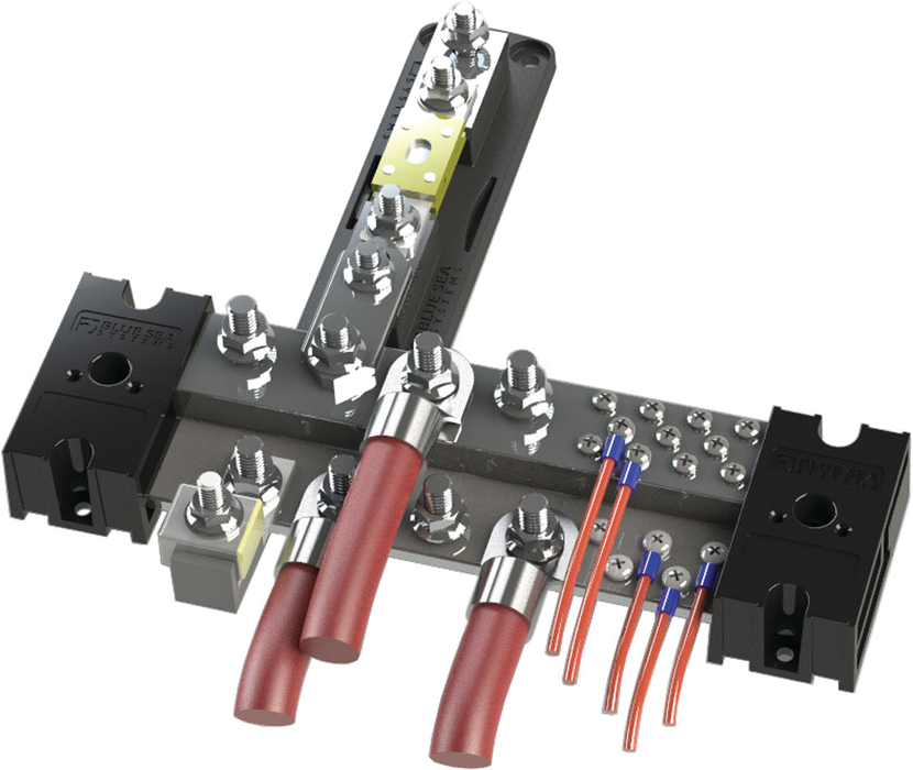 Blue Sea 1993-BSS PowerBar 1000 12 5/16" Terminal Studs w/Cover