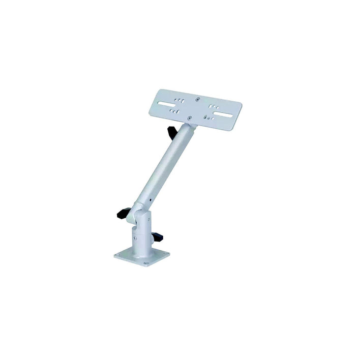 Millennium Outdoors MM-001-00 Single Monitor Mount â€“Silver
