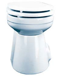 Raritan Crown Head II Toilet Marine Bowl Angle Discharge