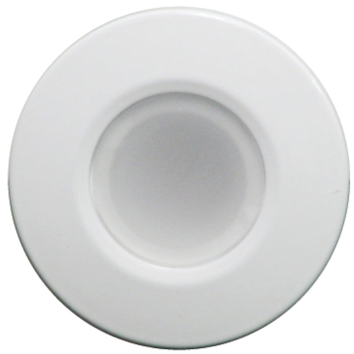 Lumitec Orbit - Luz empotrada de montaje empotrado - Acabado blanco - Atenuación de 2 colores azul/blanco