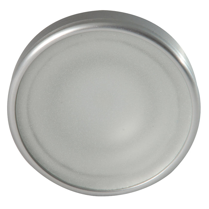 Lumitec Halo - Lámpara empotrada - Acabado cepillado - 4 colores: blanco, azul, rojo y morado, sin atenuación