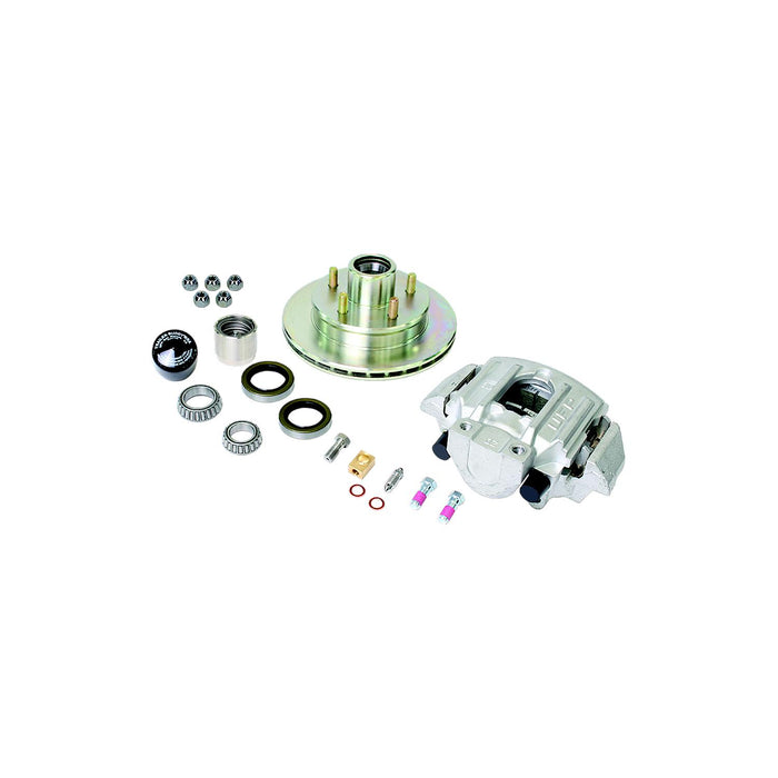 Dexter K71-078-05 UFP Zinc+ Hub, Zinc+ Ventilated Rotor & Aluminum Caliper Kit