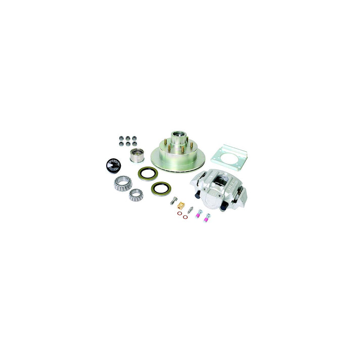 Dexter K71-090-05 UFP Zinc+ Hub, Zinc+ Ventilated Rotor & Aluminum Caliper Kit