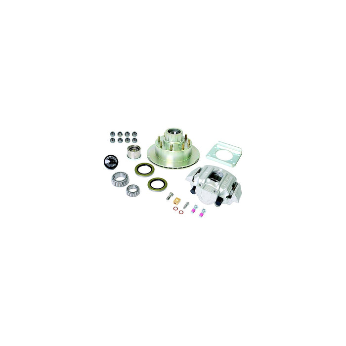 Dexter K71-806-05 UFP Zinc+ Hub, Zinc+ Ventilated Rotor & Aluminum Caliper Kit