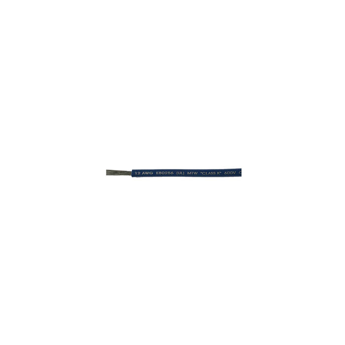 Cobra Wire and Cable A1012T02100FT Primary Tinned Copper Wire, 12 AWG, 100', Dark Blue