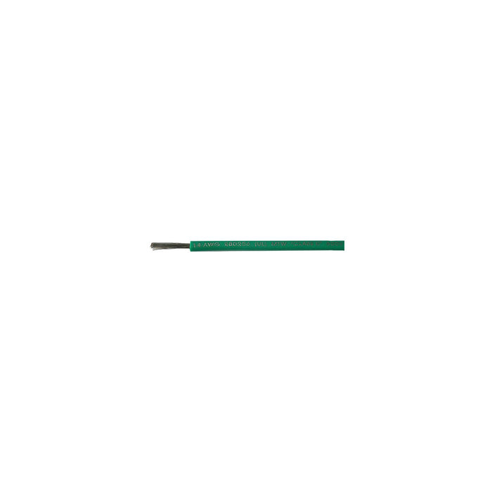 Cobra Wire and Cable A1014T03100FT Primary Tinned Copper Wire, 14 AWG, 100', Green