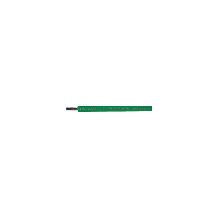 Cobra Wire and Cable A1016T03100FT Primary Tinned Copper Wire, 16 AWG, 100', Green